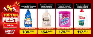 ToptanFest-Çamaşır Yıkama kampanya resmi