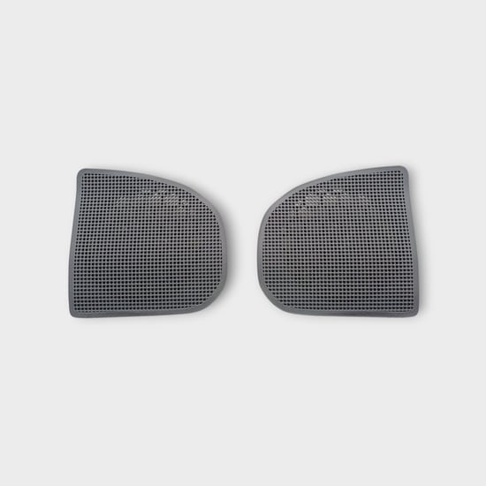 Renault Reno Twingo Gri Renk Torpido Hoparlör Kapağı Sağ Sol Çift Set Takım Oem: 7701206099