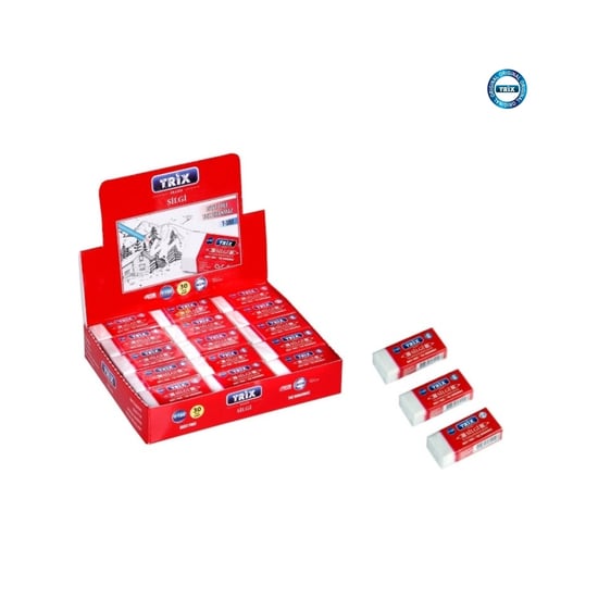 Trix Beyaz Silgi 30'lu