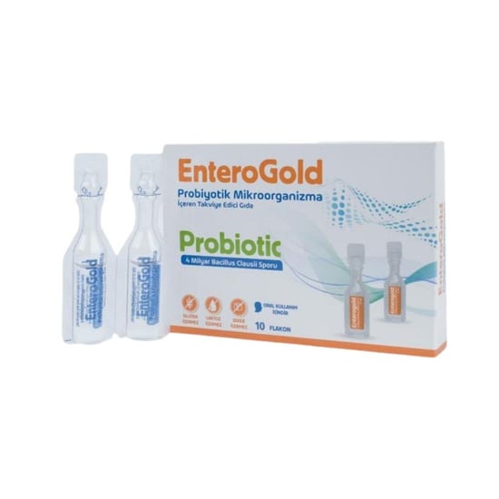 Enterogold Yetişkin Probiotic 10 Flakon