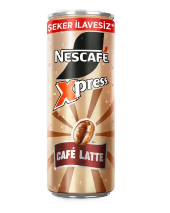 Nescafé Xpress Café Latte Şeker İlavesiz Soğuk Kahve 250ml