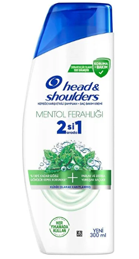 Head&Shoulders Alev Mentol 2+1 Şampuan 300 Ml