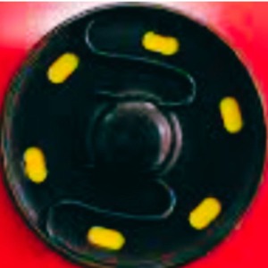 P Parla Çıt Çıt 18 mm 20'li Siyah