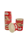Roll-Up Karton Dondurma Kasesi Küçük 100cc 50li