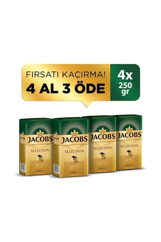 Selection Filtre Kahve 250 GR 4 Al 3 Öde