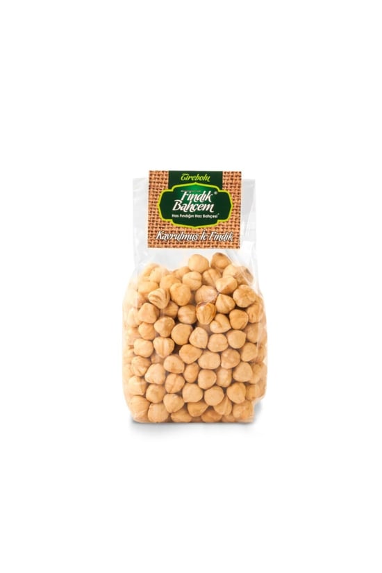Kavrulmuş Tirebolu Fındığı 250gram Şeffaf Ambalaj