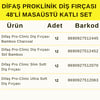 Difaş Proklinik Diş Fırçası 48'li Masaüstü Katlı Set