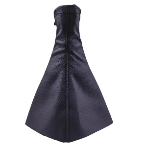 P Parla Tüm Araçlara Uyumlu Vites Körüğü Siyah Deri Siyah Dikiş