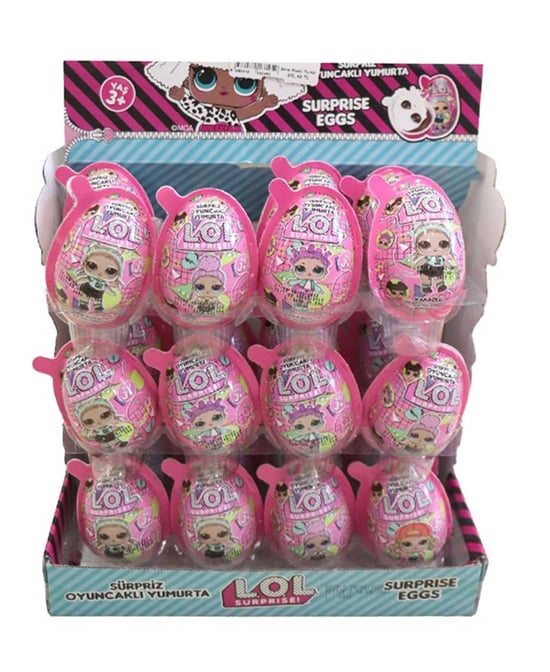 Lol Sürpriz Yumurta Çikolata 17,5 gr X 24'lü Paket