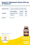 Dynavit Magnesium Citrate 200 Mg Vitamin D / 60 Tb