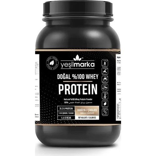 Yeşilmarka Doğal Whey Protein Tozu 748gr Vanilya Çikolata