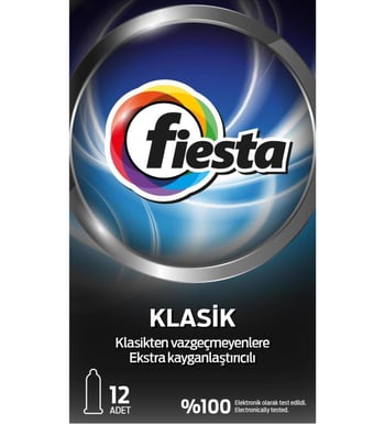 Fiesta Klasik Prezervatif 12li