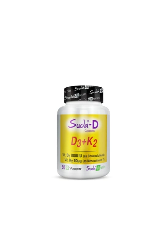 Suda Vitamin D3 K2 60 Kapsül