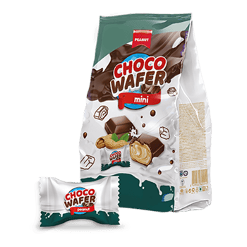 Choco Wafer Mini Fıstıklı 800gr