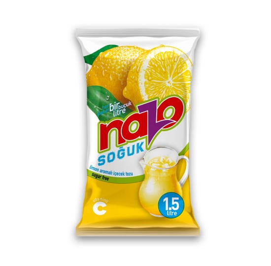 NAZO Limon Soğuk Toz İçecek 9 Gr