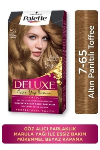 Palette Deluxe 7/65 Altın Pırıltı Saç Boyası
