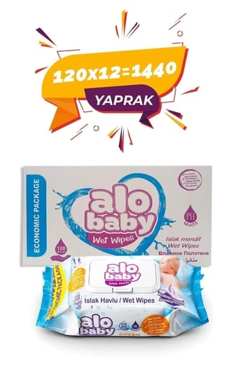 Alo Baby Islak Mendil 120li