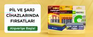 Pil ve Şarj Cihazlarında Fırsatlar! kampanya resmi