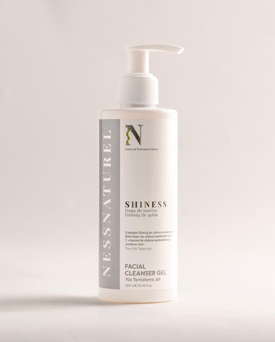 SHINESS  Gümüş İyonlu Doğal Yüz Yıkama Jeli 250ml