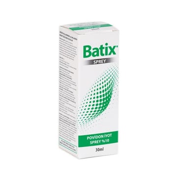 Batix %10 Povidon İyot Çözelti Sprey 30 ml