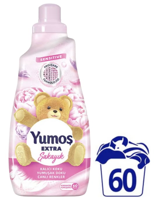Yumoş Extra Çamaşır Yumuşatıcı 1440 ml Şakayık