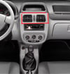 Private Hareketli Yönlendirmeli SİYAH RENK Renault Clio Reno Orta Kalorif