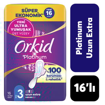 Orkid Ped Platinum Uzun Extra 16'lı