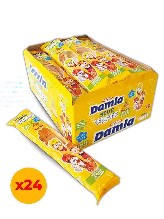 Tayaş Licorice Tropikallı Jel Şeker Poşet 30 Gr X 24 Adet Kutulu