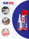 hızlı yapıştırıcı, mitre kit, MDF yapıştırıcı, SUF-FIX, 200 ml+50gr yapıştırıcı set