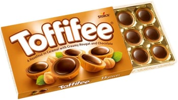 Toffiee Karamel Dolgulu Sütlü Fındıklı Çikolata 125gr