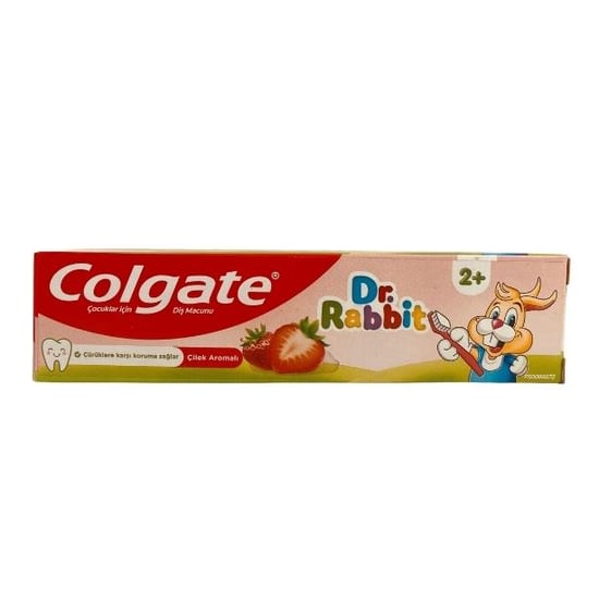Colgate Dr. Rabbit Çocuk Diş Macunu 2+ Çilek Aromalı 50 ml