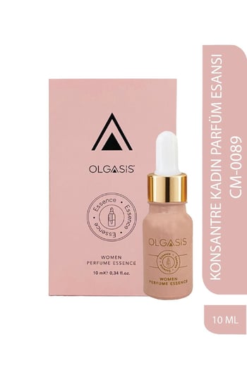 Olgasis Cm-0089 Saf Konsantre Kadın Parfüm Esansı Alkolsüz Edp 10 ml | Gül Ve Yaseminle Kehribar Zarafeti