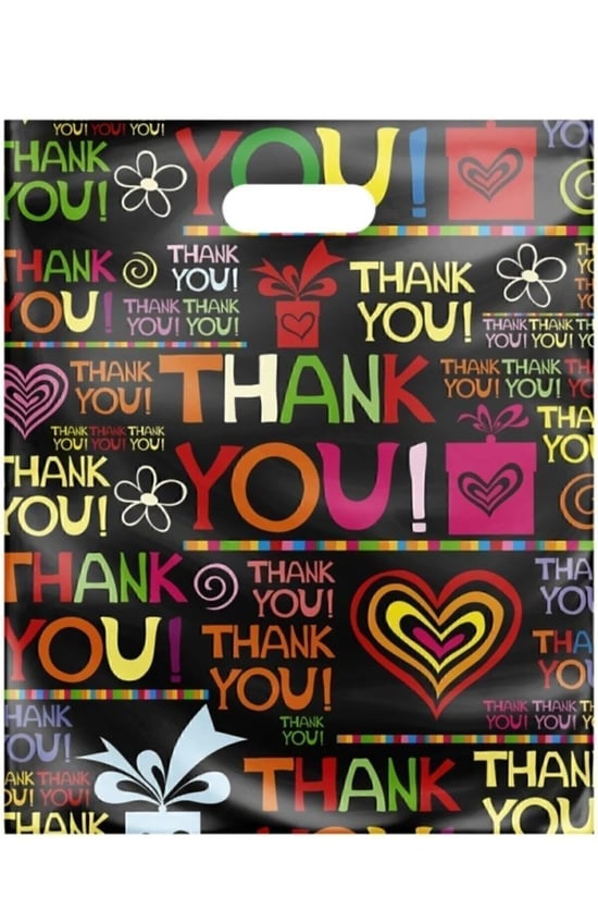 Ecoplast Renkli Takviyeli No:3 (33x45)cm Mağaza Poşeti 50'li