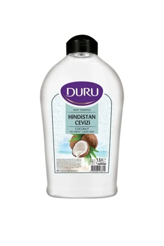 Duru Nem Terapisi Hindistan Cevizli Sıvı Sabun 1,5lt