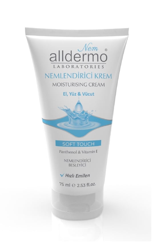 Alldermo Nem. El, Yüz, Vücut Krem Soft Touch (TÜP)  250 ml