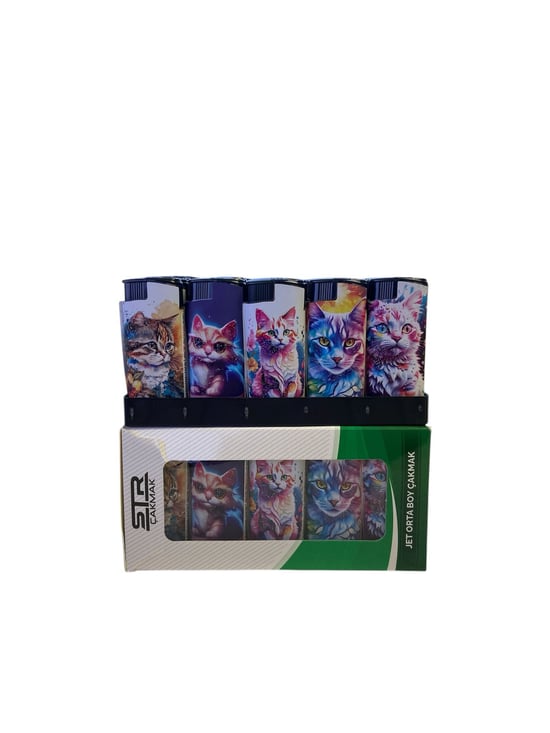 Str 806 Doldurulabilir Jet Çakmak ( KARMA )