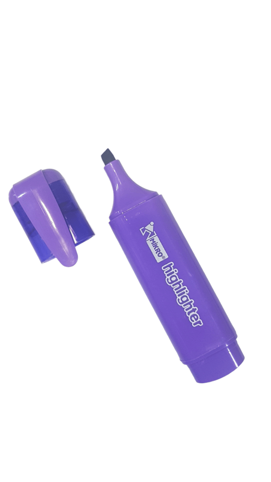 Mıkro 701-12 Mor Fosforlu Kalem 12 Lı