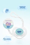 Wee Baby  Nanninom Gece Emzik & Emzik Askısı Seti No:1 0-6 ay