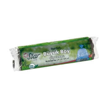 STARPLUS ÇÖP TOR.Büyük B.Siyah 60gr 65x80cm