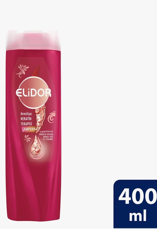 Elidor Şampuan 400 ml Brezilya Keratin Terapisi
