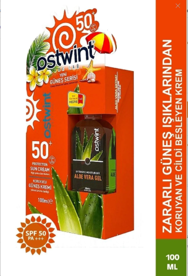 Ostwint Güneş Kremi Ve Yoğun Nemlendirici Güneş Koruma  Spf 50 100 ml