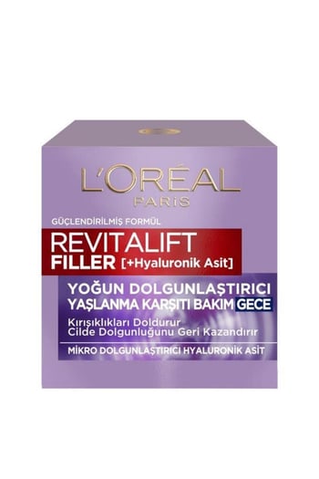 Loreal Paris Revitalift Filler Yoğun Dolgunlaştırıcı Yaşlanma Karşıtı Bakım Gündüz 50 ml