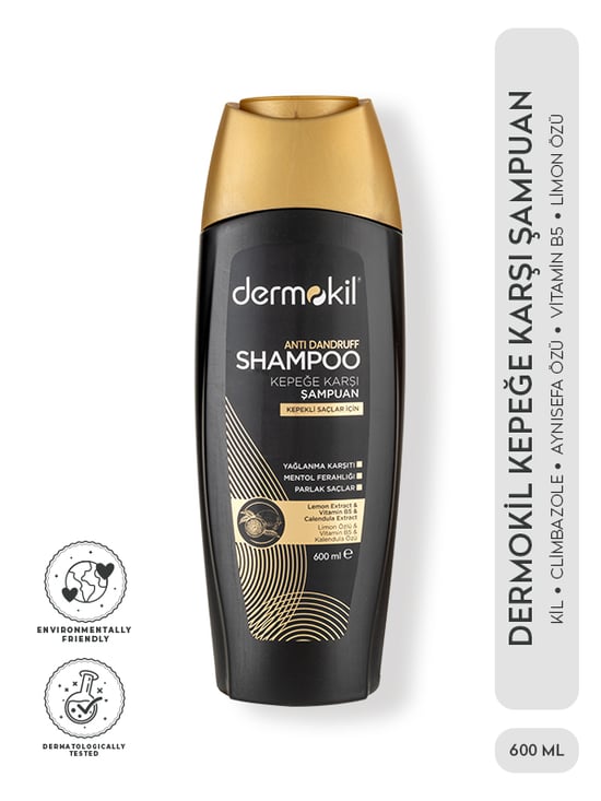 DERMOKİL Kepeğe Karşı Şampuan 600 ml