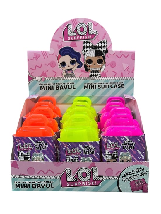 Lol Sürpri̇z Sakizli Hedi̇yeli̇ Mi̇ni̇ Bavul 4 Gr