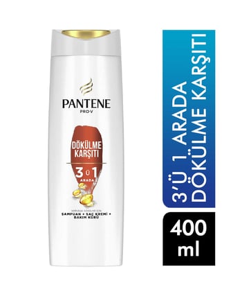 pantene,Pantene Saç Sampuanı 400 ml Dökülme Karşıtı 3 ü 1 Arada,dökülen saçlar için,dökülen saçlar,saç dökülmeyici şampuan,güçlü saçlar için,dolgun saçlar,400 ml,3 ü 1 arada şampuan,toptan kozmetik ürünleri,toptan satın al,toptan tr
