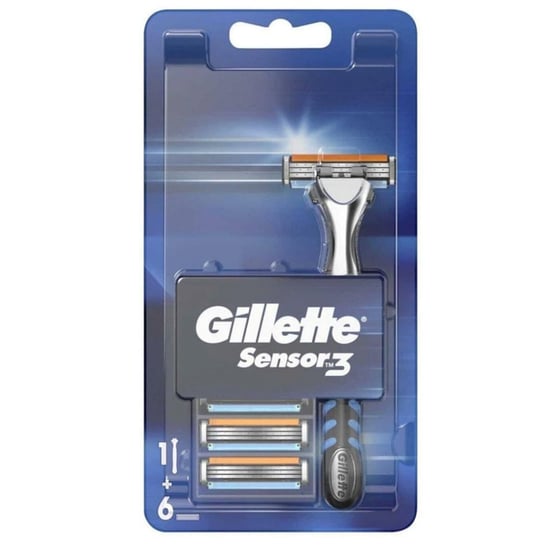 Gillette Sensor 3 Tıraş Makinesi 6 Lı Yedek Başlık