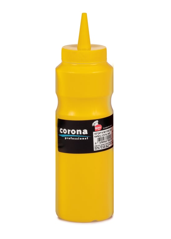 Corona Professional Ketçap&Mayonez Şişe Kapaklı 270 ml Sarı BO2073