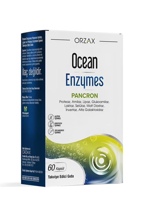 Ocean Enzymes Pacron 60 Kapsül