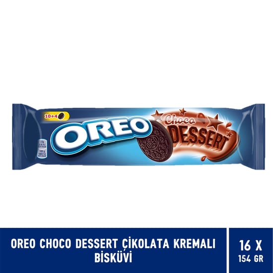 Oreo Choco Dessert 154 gr - 16 Adet
