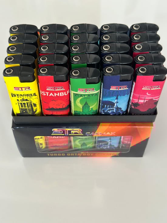 Str Dolumlu Jet Çakmak Sargılı (İstanbul)